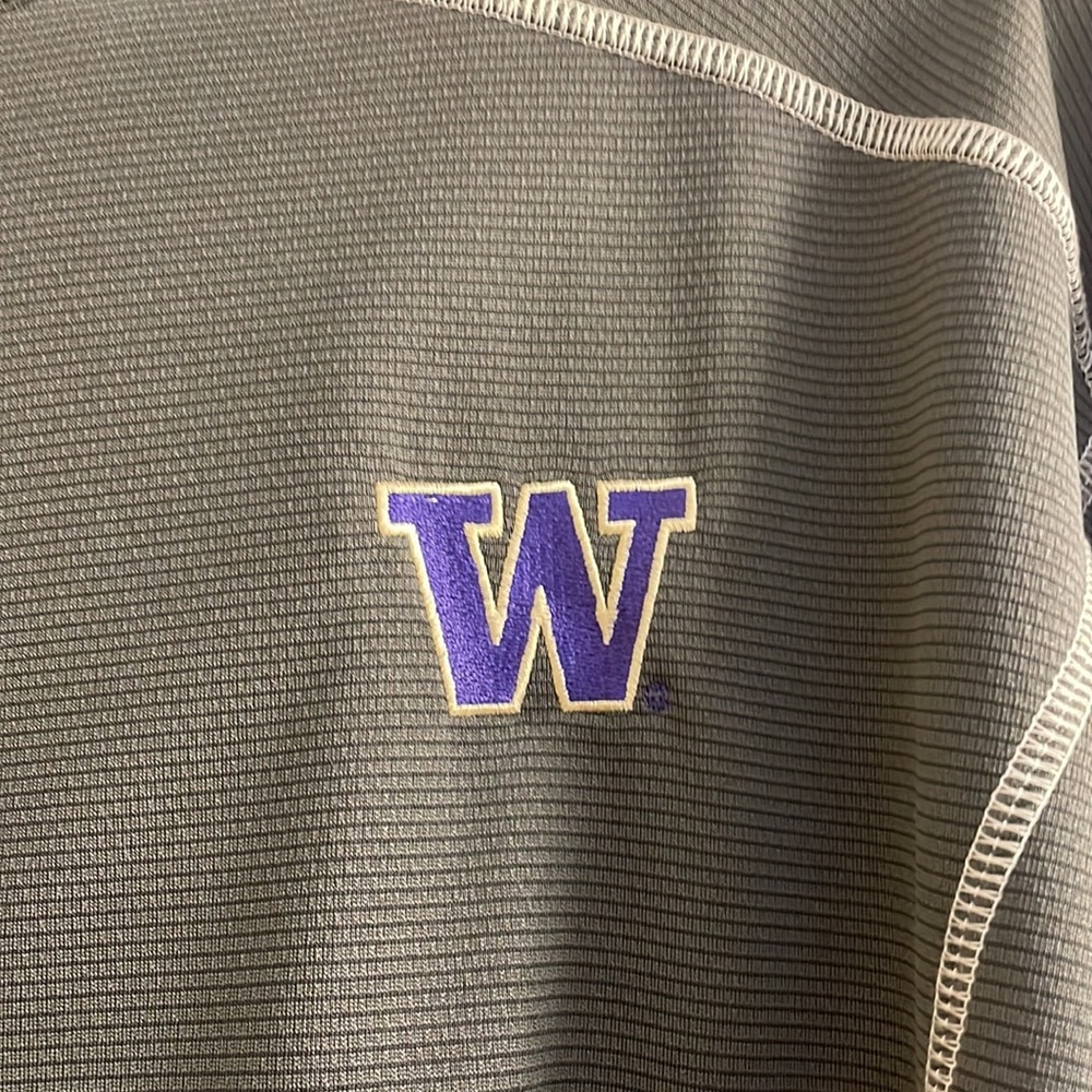 UW Huskies Columbia Quarter Zip Pullover